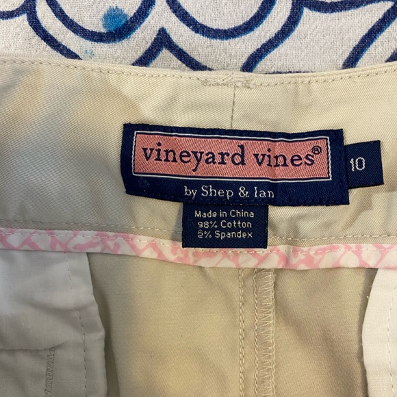 💚👗VINEYARD VINES KAHKI SKIRT👗💚10 PREPPY ACADEMIA SOUTHERN ADORABLE EUC 16.5” - Picture 4 of 12